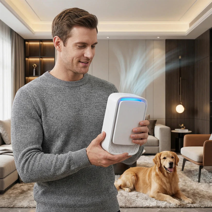 Portable Air Purifier & Odour Eliminator – Ideal for Pet Homes