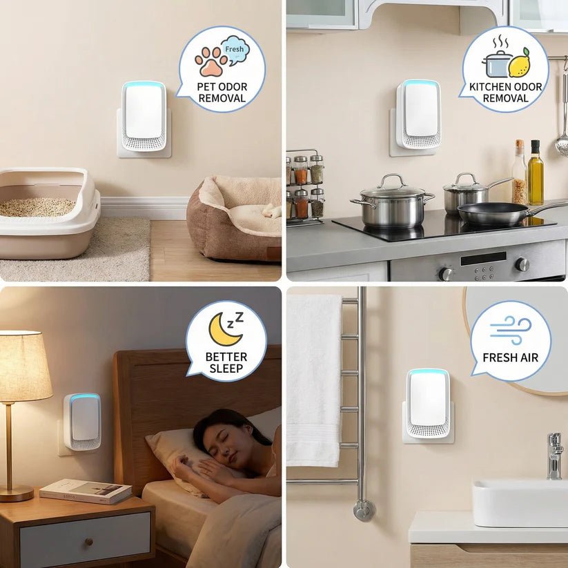 Portable Air Purifier & Odour Eliminator – Ideal for Pet Homes