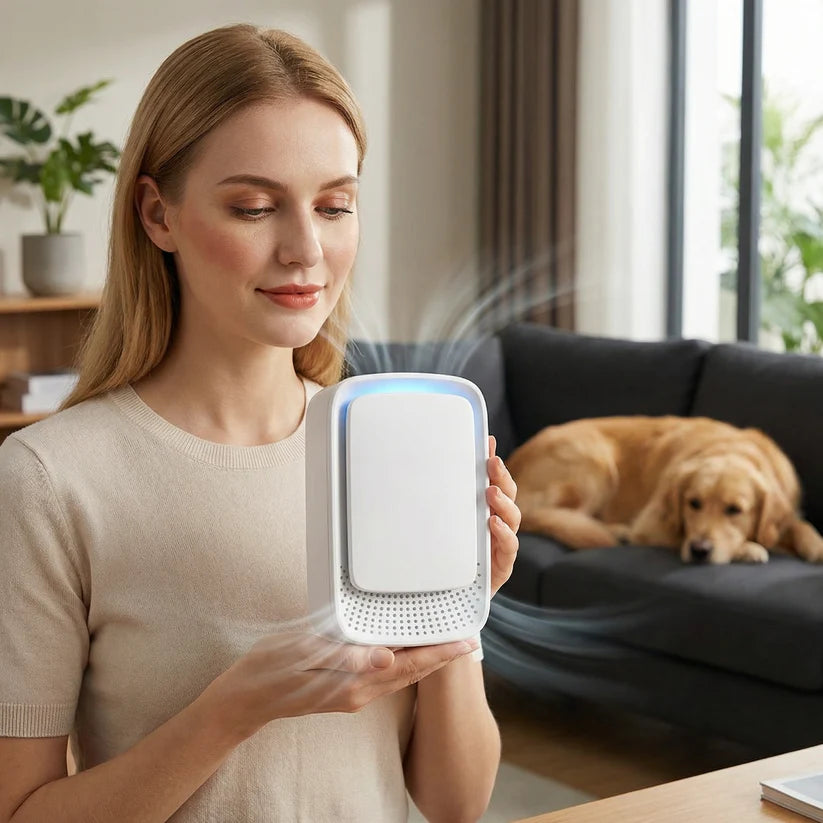 Portable Air Purifier & Odour Eliminator – Ideal for Pet Homes