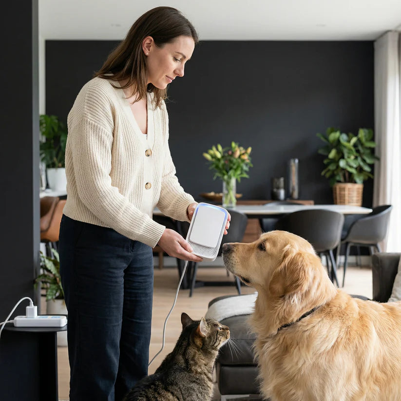 Portable Air Purifier & Odour Eliminator – Ideal for Pet Homes